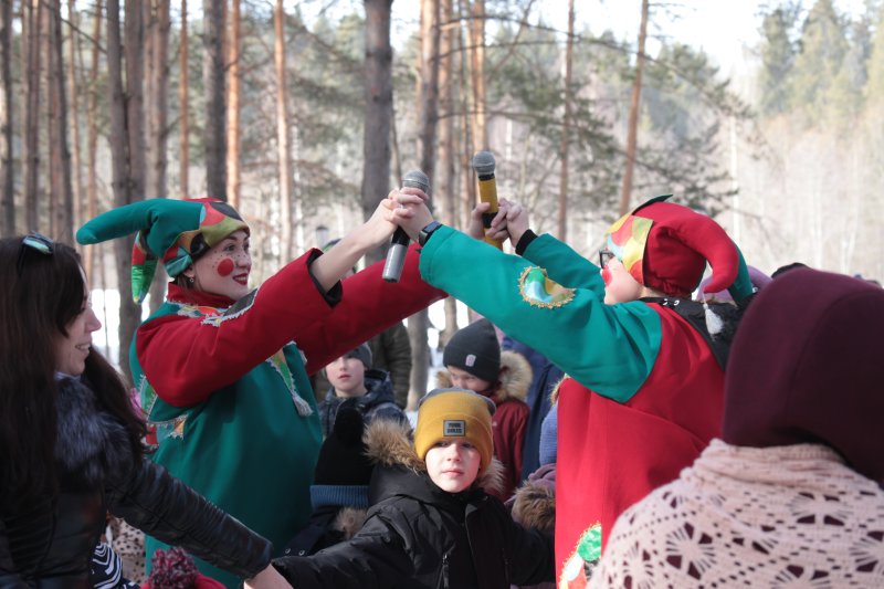 Яркая Масленица в санатории «Митино»